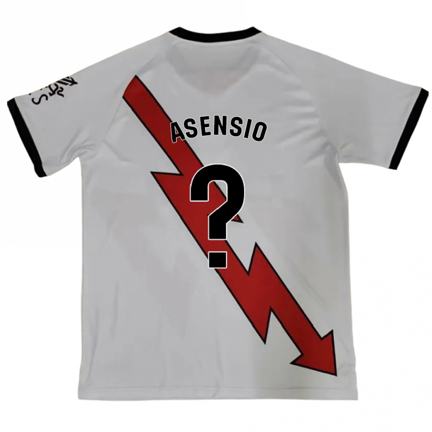 メンズフットボールSanti Asensio#0赤アウェイシャツ2024/25ジャージーユニフォーム