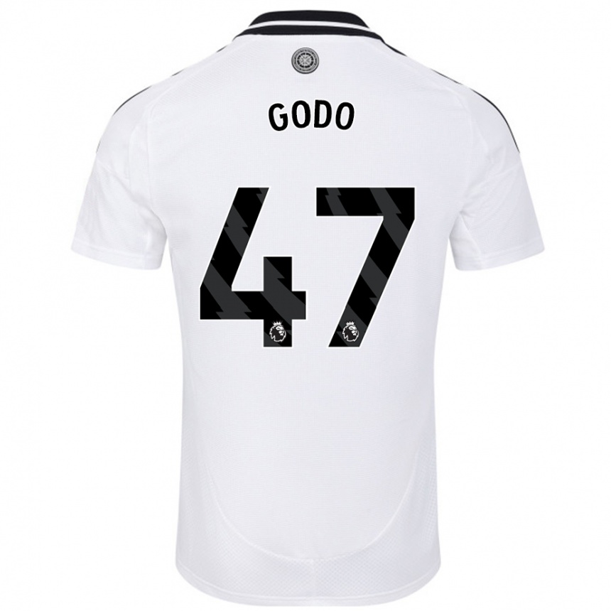 レディースフットボールMartial Godo#47白ホームシャツ2024/25ジャージーユニフォーム