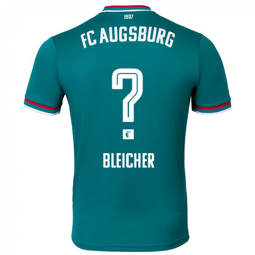 レディースフットボールFranz Bleicher#0ダークグリーンアウェイシャツ2024/25ジャージーユニフォーム