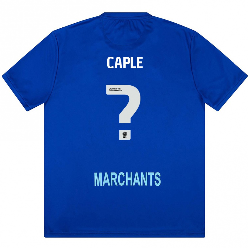 キッズフットボールCharlie Caple#0緑アウェイシャツ2024/25ジャージーユニフォーム