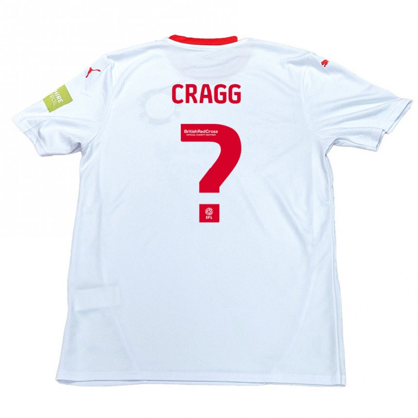 メンズフットボールRio Cragg#0白アウェイシャツ2024/25ジャージーユニフォーム