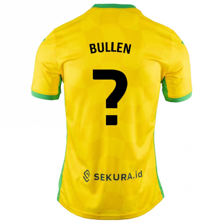 レディースフットボールHenry Bullen#0黄緑ホームシャツ2024/25ジャージーユニフォーム